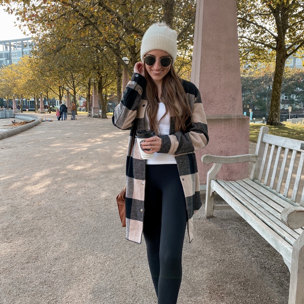 Steve Madden Plaid Jacket